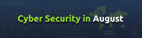 Background banner image with 'Cyber Security in August' text in front